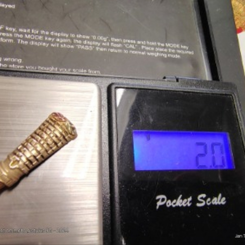 Gold Lighthouse Pendant Charm